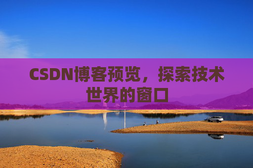 CSDN博客预览，探索技术世界的窗口